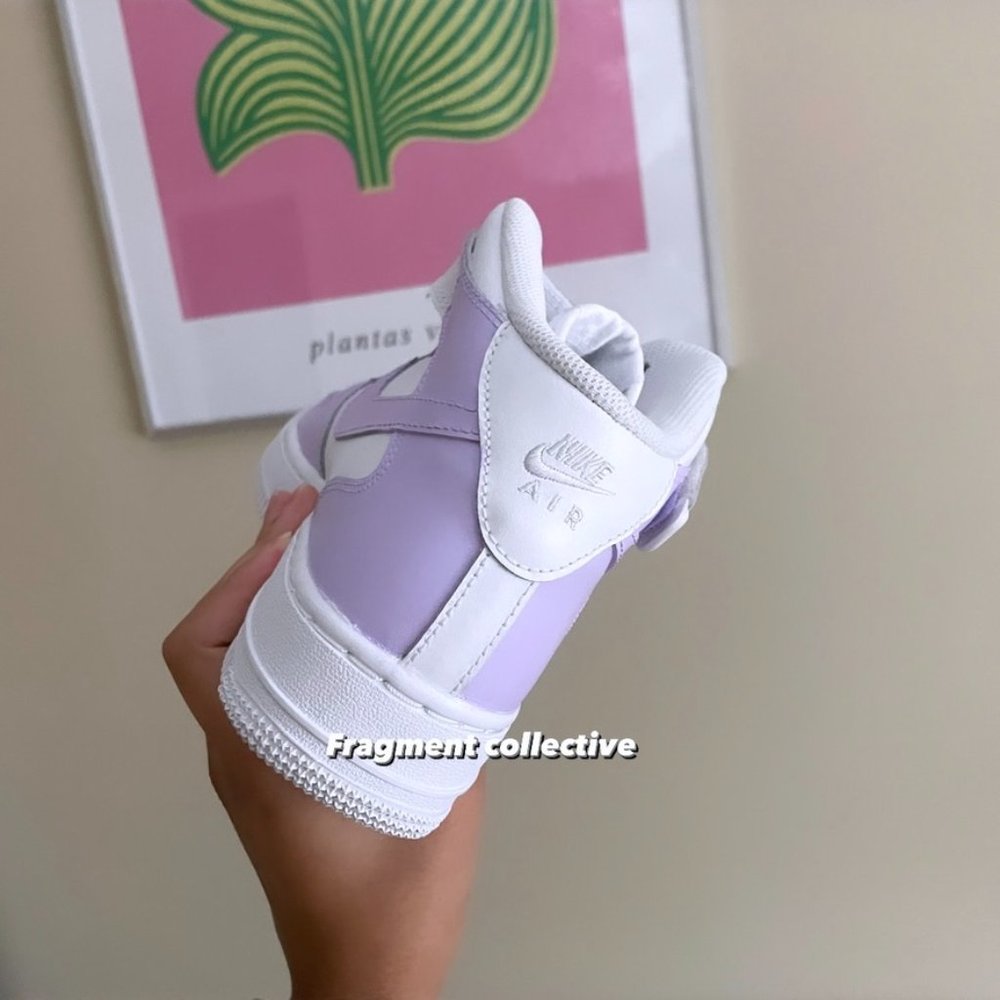 Nike Air Force 1 Lilac Custom - Picture 3 of 7